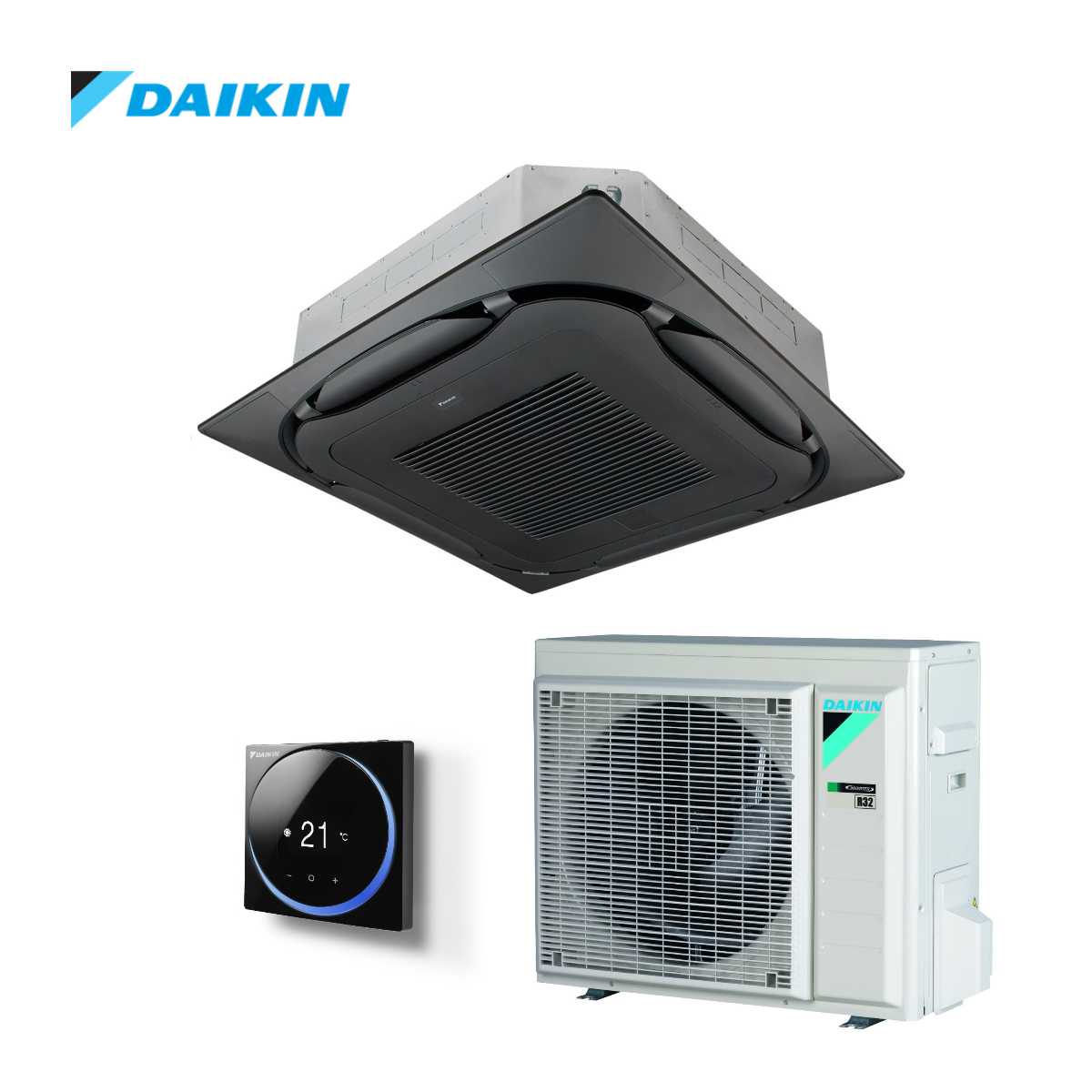 Daikin Roundflow Cassette Airco FCAG50B + RXM50R 5,0kW ...