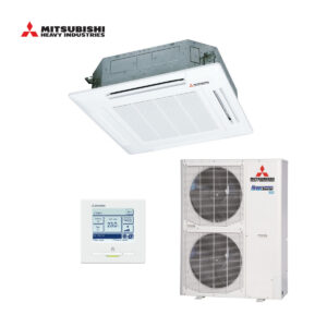 Mitsubishi Hyper Inverter cassette airco FDT140VH + FDC140VSX-W 14,0kW | groot model (90x90)