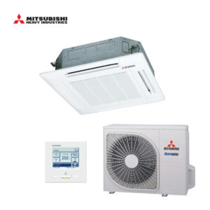 Mitsubishi cassette airco FDT50VH + SRC50ZSX-W 5,0kW | groot model (90x90)