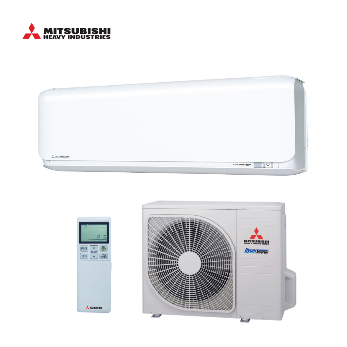 Mitsubishi Airco SRK60ZSX-WF + SRC60ZSX-W 6,0kW Met Wifi